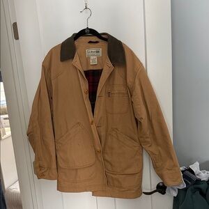 Vintage L.L. Bean Men's Brown Field Jacket